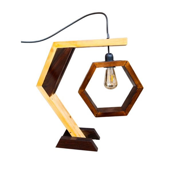 wooden lamp